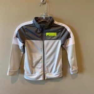 BOYS SZ. 5 PUMA TRACK ZIP-UP JACKET
